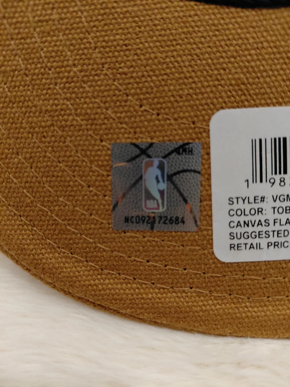 NWT Chicago Bulls Brown Baseball Cap - Ultra Game NBA